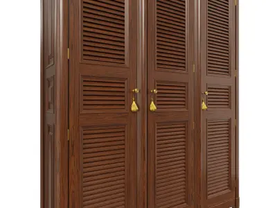 Classic cabinet 06 07 3D model