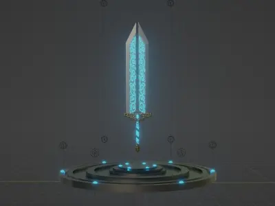 Blade Of Thunder 3D model