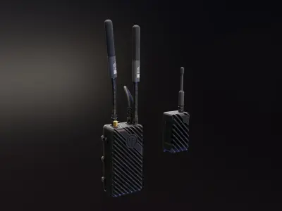 Tomahawk MxC DataLink Low-poly 3D model
