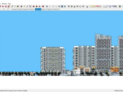 Sketchup Complex 168 3D model