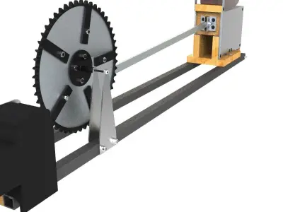 Electromechanical can crusher Free 3D model