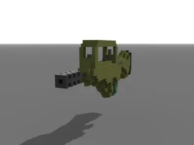 Famas voxel 3D model