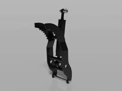 Stiff Ling Thumbs 432mm 17in Low-poly 3D model
