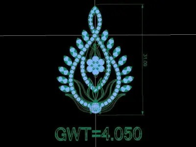 FASION PENDANT 3D model