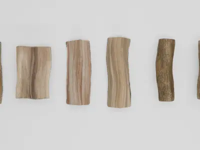 Medieval Village Pack Garden Tools Nanite-ready Low-poly 3D model