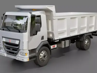 Kenworth K370 Dump Truck 3D model
