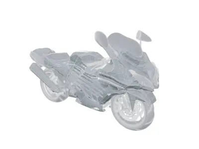Kawasaki Ninja ZX-10RR - High-Fidelity Superbike 3D model