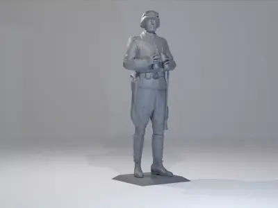 General Patton 75mm 3D print model