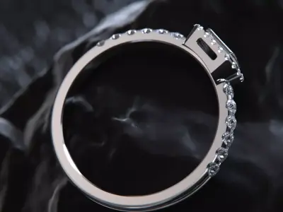 Ring woman design vol4 3D model