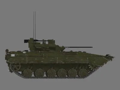 BMP 2M 3D model