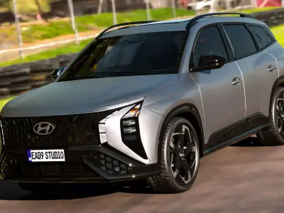 Hyundai Mufasa 2026 3D model