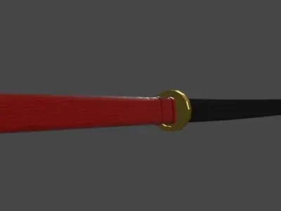 5 Different Types Of Katana Free low-poly 3D model