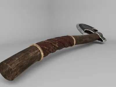 Seljuk Axe Free 3D model