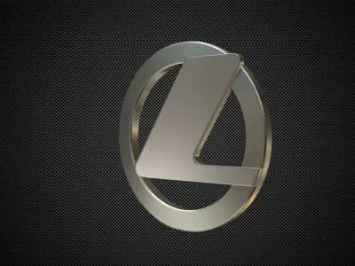 landini logo 3D model