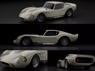 1960s GT racing car pack