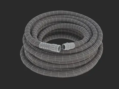 Garden Water Hose  3D model