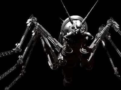 Robot Grasshopper 3D model