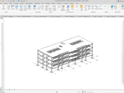 Restaurant Design 3D model get