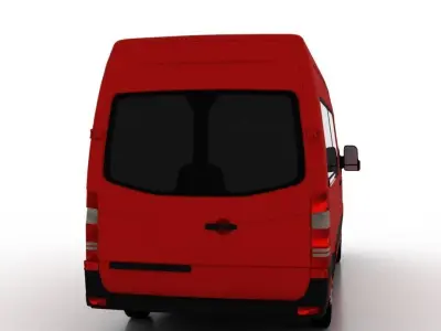 Mercedes Benz Sprinter L2H2 2009 Passenger EU 3D model