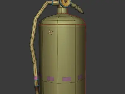 fire extinguisher  3D model