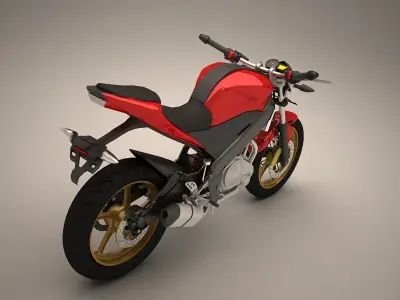 yamaha v-ixion streetfighter 3D model