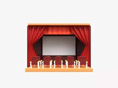 Theatre 3D model