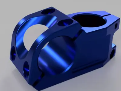 bicycle part metal technology 3D model