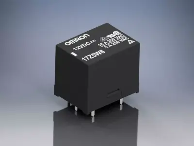 PCB Relay OMRON  3D model