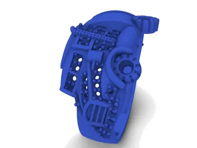 Track - tractor - camion 3D model