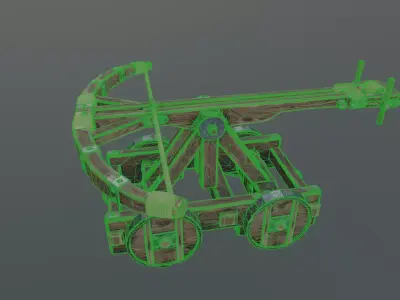 trebuchet 3D model purchase