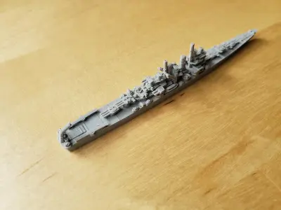 US St Louis Class Cruiser Warship 3D print model