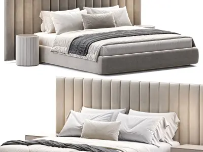 Maxwell Bed By Idealbeds Low-poly 3D model