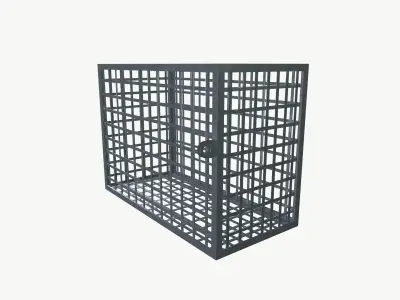 AC Cage Low-poly 3D model