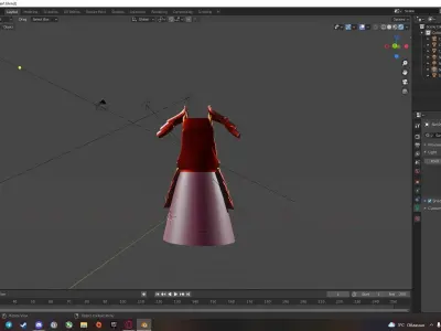 Madara armor 1 3D model