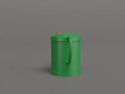 Water can 3D model purchase