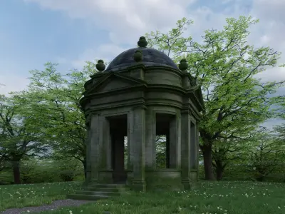 Classical Rotunda 3D model purchase