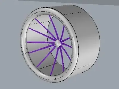 Vehicle  Tyre 3D model