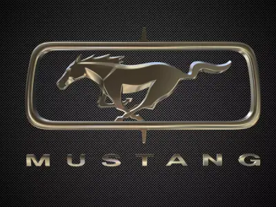 horse logo 3D model from CGTrader