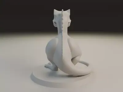 dinosaur 3D print model 5