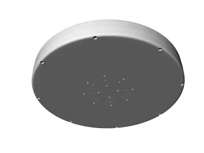 Carbon Fiber Damper for Aerial Camera System 3D model