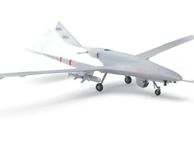 Bayraktar TB2 Ukraines Armed Forces Drone 3D model