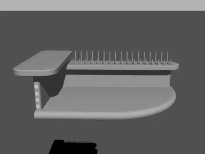 Fly Tying Stand Free 3D model
