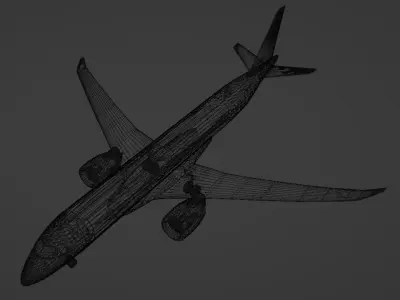 Embraer E190 3D model