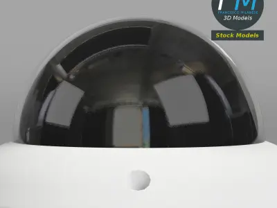 Dome surveillance camera 3D model