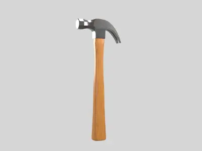Claw hammer  3D model