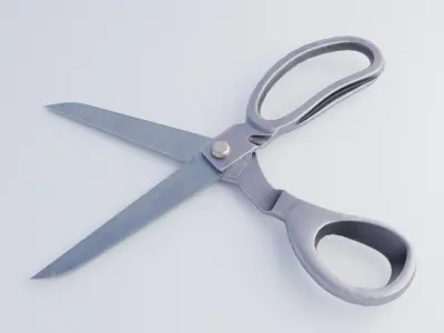 Tailor Scissors Low-poly 3D model