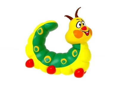 Caterpillar toy 3D model