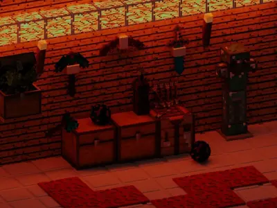 Minecraft basic pack  Free low-poly 3D model