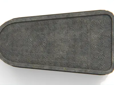 Buddha Footprint Low-poly 3D model