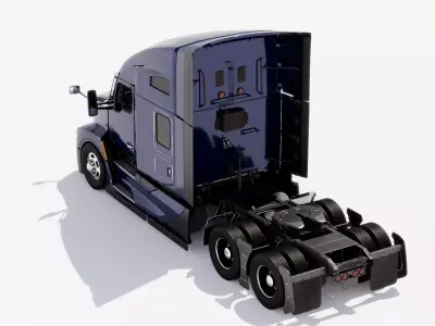 Kenworth T680 2022 3D model